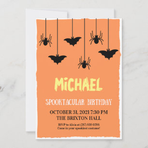 Spectacular Birthday Invitation