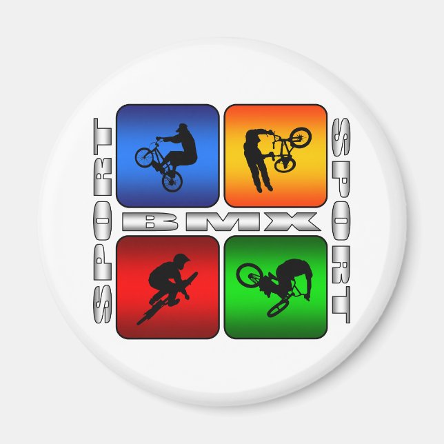 Spectacular BMX Magnet (Front)