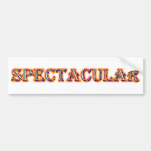 Spectacular Bumper Sticker