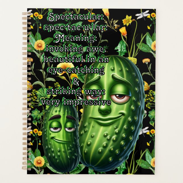 Spectacular: Defintion spec·tac·u·lar Planner (Front)