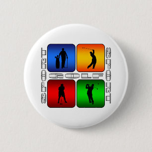 Spectacular Golf 6 Cm Round Badge