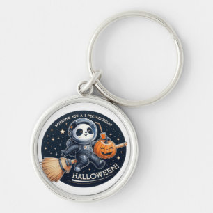 Spectacular Halloween with a Bamboo-Broom Panda Key Ring