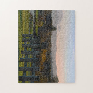 Spectacular Irish landscape. The Way to the Lake Jigsaw Puzzle