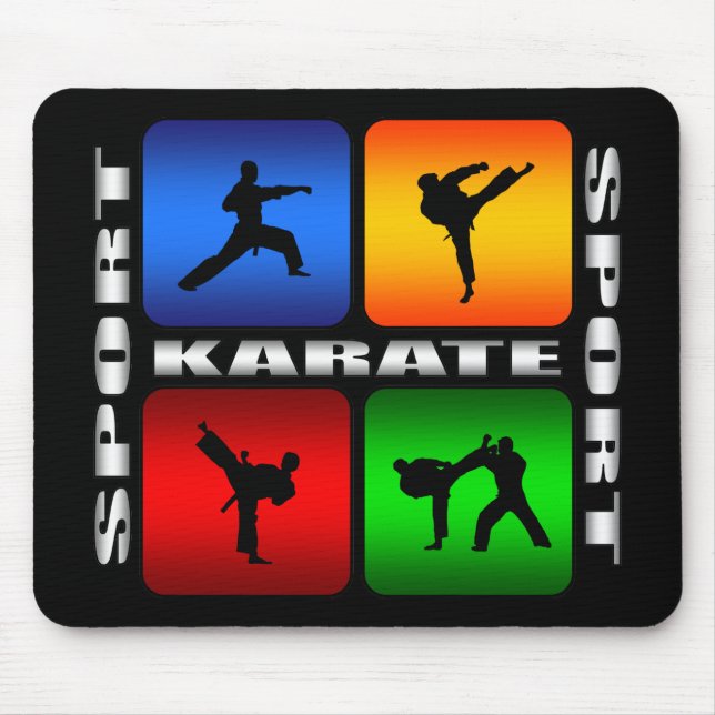 Spectacular Karate Mouse Mat (Front)