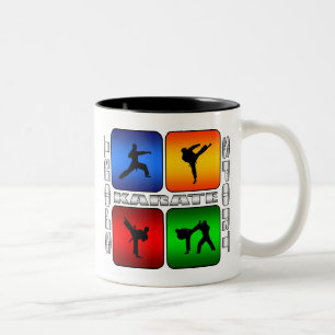 Spectacular Karate Two-Tone Coffee Mug