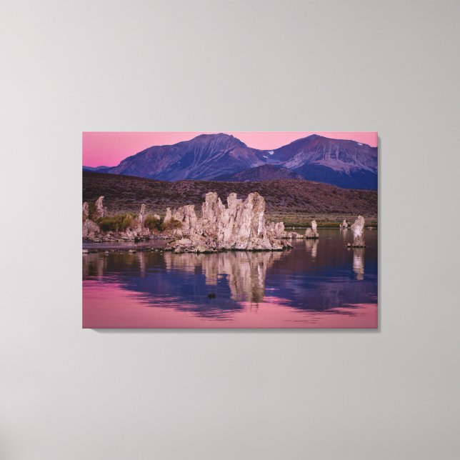 Spectacular Mono Lake In The Shadow Canvas Print (Front)