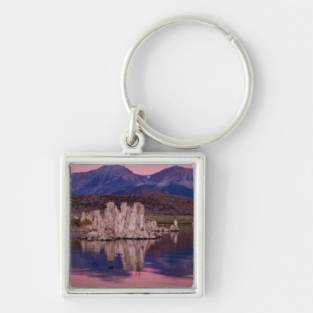 Spectacular Mono Lake In The Shadow Key Ring (Front)