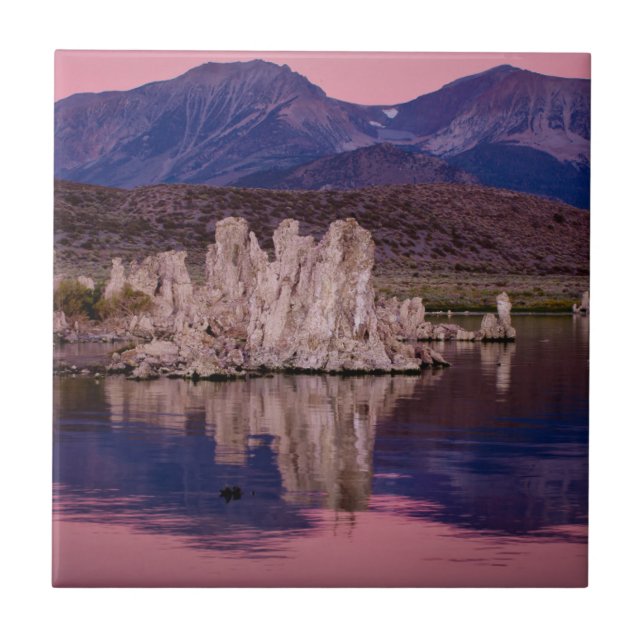 Spectacular Mono Lake In The Shadow Tile (Front)