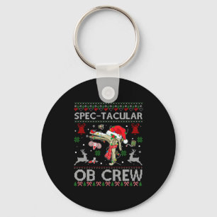 Spectacular Ob Crew Speculum Ugly Xmas Sweater Obg Key Ring