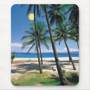 Spectacular Ocean and Beach View Design Mouse Mat