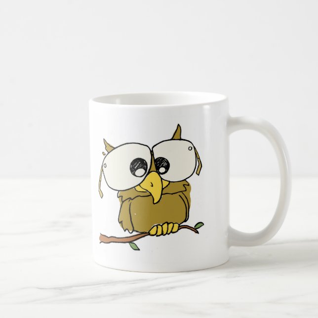 Spectacular Owl Coffee Mug (Right)