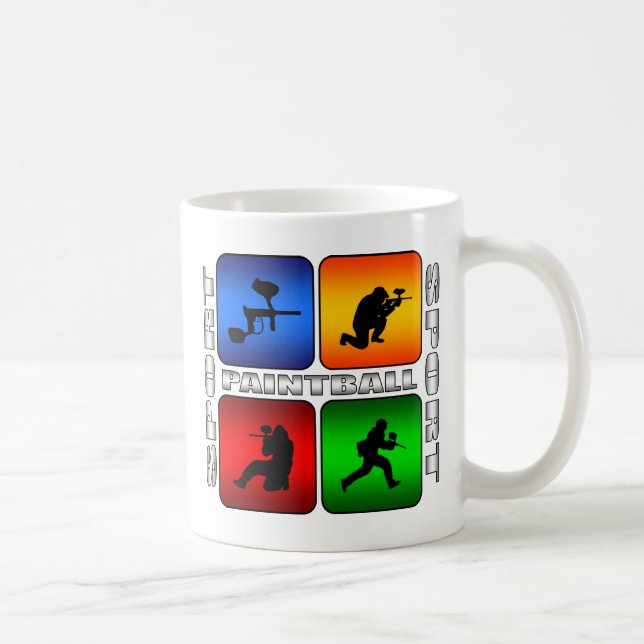 Spectacular Paintball Coffee Mug (Right)