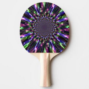Spectacular Rainbow 2 Ping Pong Paddle