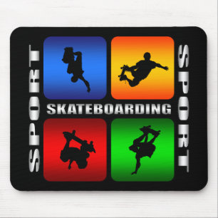 Spectacular Skateboarding Mouse Mat