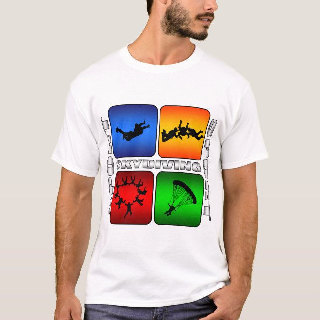 Spectacular Skydiving T-Shirt (Front)