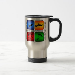 Spectacular Skydiving Travel Mug
