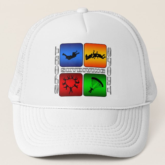 Spectacular Skydiving Trucker Hat (Front)