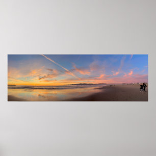 Spectacular Sunset - Venice Beach, CA Poster