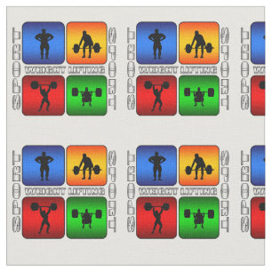 Spectacular Weightlifting Weight Lifting Fabric