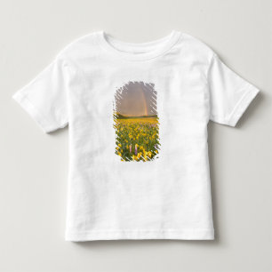Spectacular wildflower meadow at sunrise in 2 toddler T-Shirt