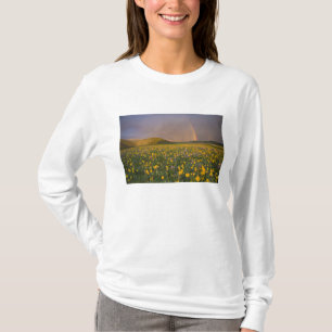 Spectacular wildflower meadow at sunrise in the 2 T-Shirt