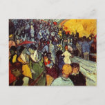 Spectators in Arena at Arles Van Gogh Fine Art Postcard<br><div class="desc">Spectators in Arena at Arles, Vincent van Gogh. Oil on canvas, 73 x 92 cm. St. Petersburg, Hermitage. F 548, JH 1653 Vincent Willem van Gogh (30 March 1853 – 29 July 1890) was a Dutch Post-Impressionist artist. Some of his paintings are now among the world's best known, most popular...</div>