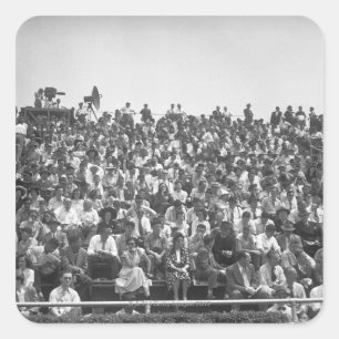 Spectators Square Sticker
