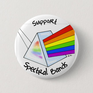Spectral Bands 6 Cm Round Badge