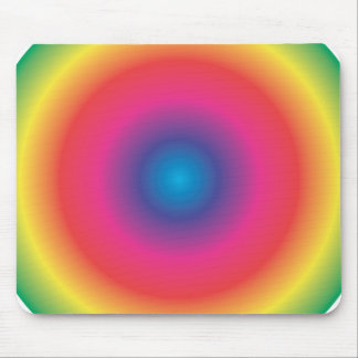 spectral circle mouse mat
