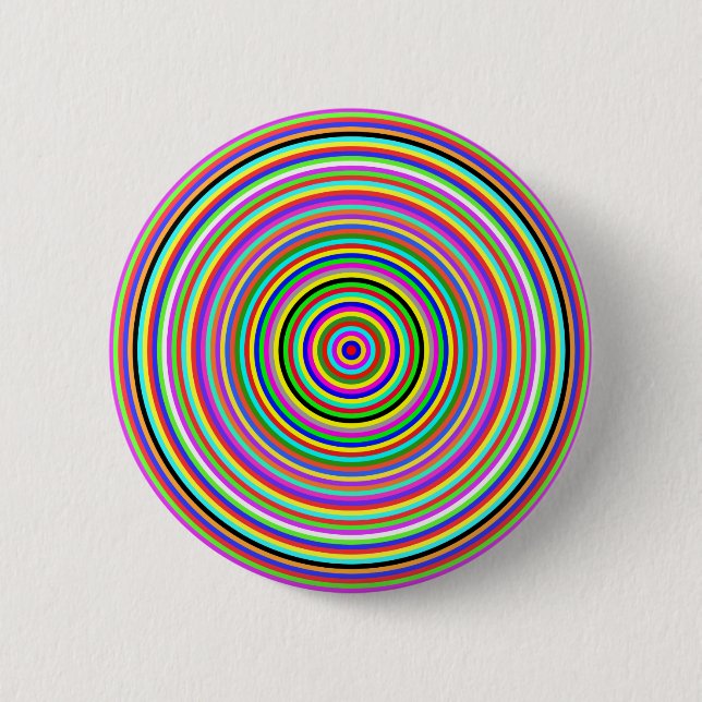 spectral circles 5000 6 cm round badge (Front)