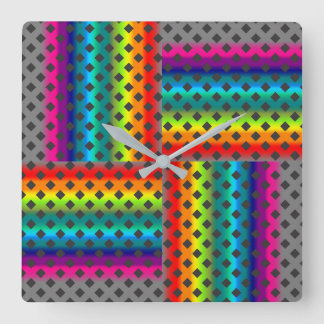 spectral reflection around square wall clock