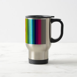 Spectral reflection round arond travel mug