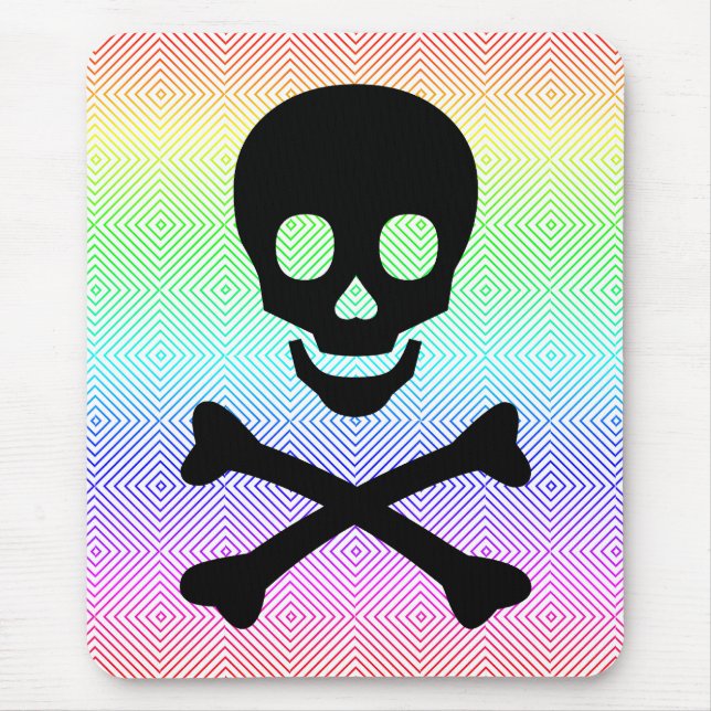 spectral romb, TOMOROW Mouse Mat (Front)