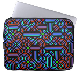 Spectral Spirals v2 Laptop Sleeve