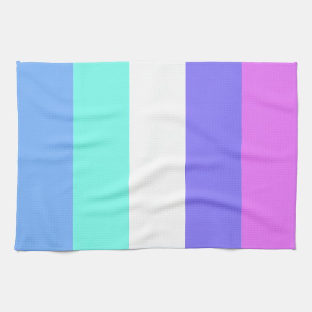 spectrasexual pride flag tea towel (Horizontal)