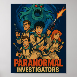 Spectre Squad: Paranormal Investigators Poster