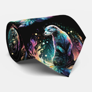 Spectrum Edge: The Otters Glow Tie