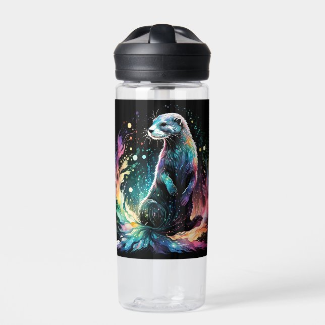 Spectrum Edge: The Otters Glow Water Bottle (Front)