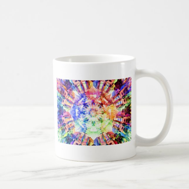 Spectrum Fractal Coffee Mug (Right)