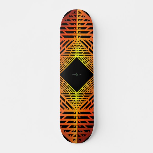 Spectrum ( Glow Shading ) Skateboard (Front)
