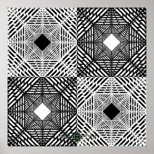 Spectrum Grid Poster