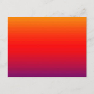 Spectrum of Horizontal Colors -1 Postcard
