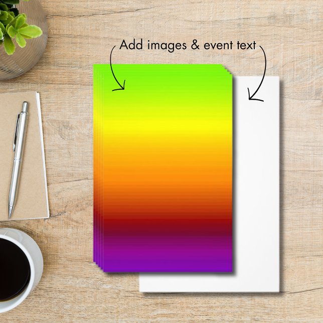 Spectrum of Horizontal Colours -3 Flyer (Spectrum of Horizontal Colors -3 Flyer)