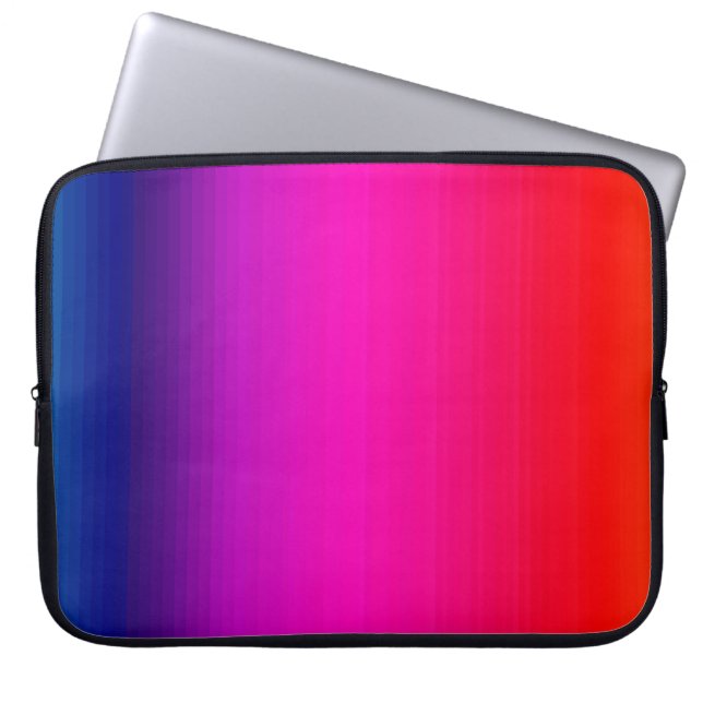 Spectrum of Horizontal Colours - 4 Laptop Sleeve (Front)