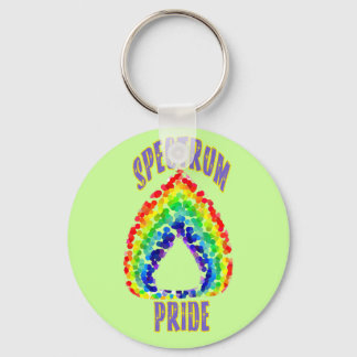 Spectrum Pride Keychain