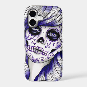 Spectrum Series - Violet Sugar Skull Girl