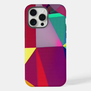 "Spectrum Shift: A Vivid Abstraction"     iPhone 15 Pro Max Case