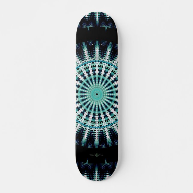Spectrum Soundwave Mandala Skateboard (Front)