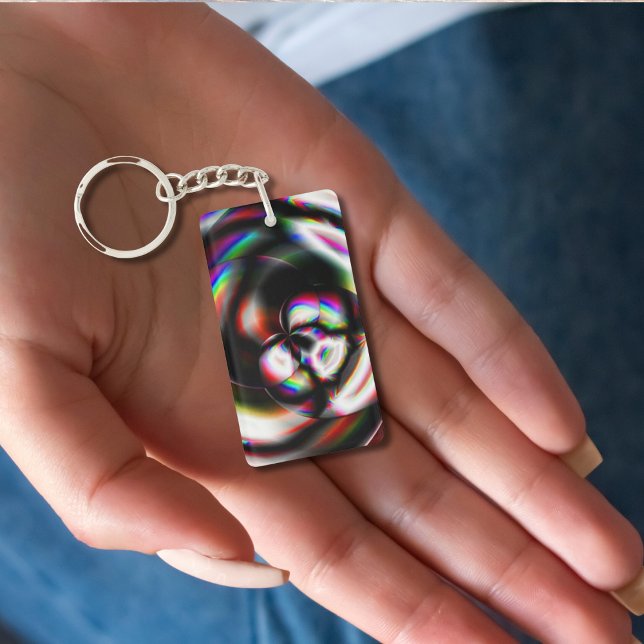 Spectrum Swirl Keychain (Creator Uploaded)