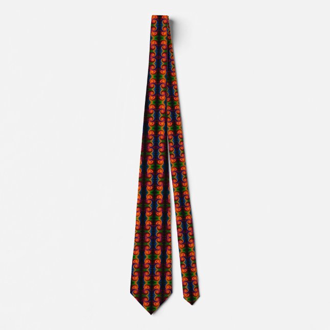 Spectrum Swirl Tie (Front)